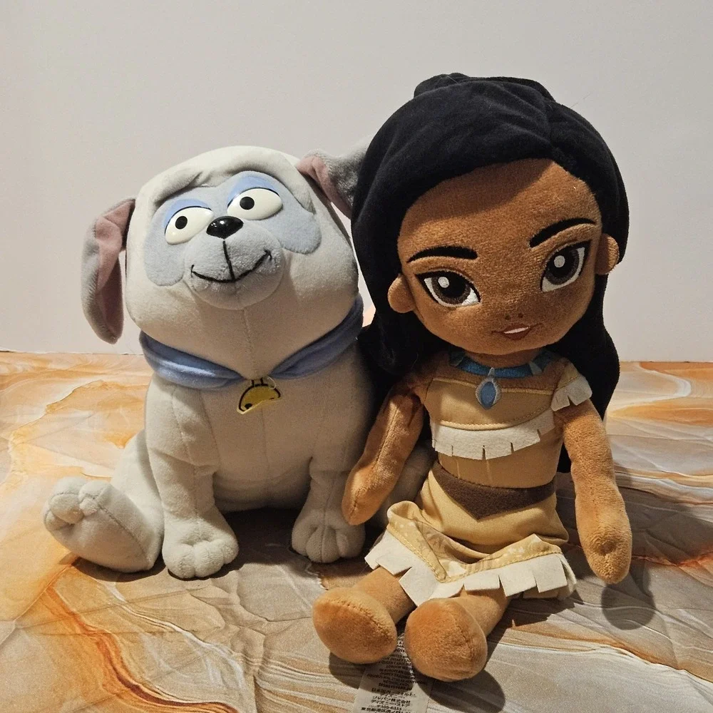 Disney Pocahontas My First Percy Plush Mattel Arco Toys + Pocahontas Doll